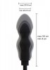 Inflatable Bulb Plug Starter Black